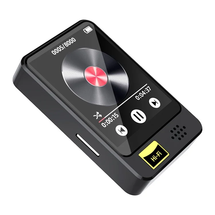 T5 1.77 Inch Touch Screen MP4 Player Bluetooth-Compatible Radio E-Book Reader Voice Recorder (Without TF Card)