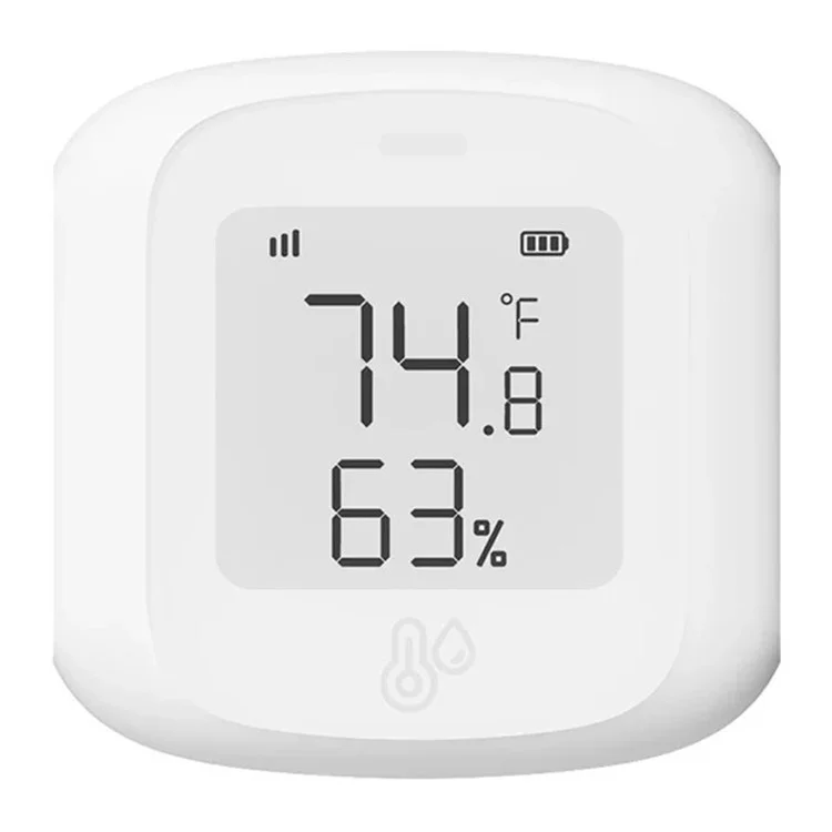 Tuya WiFi  /  Zigbee Smart Temperature Humidity Sensor Real Time Monitoring High Precision Digital Detector - WiFi Version