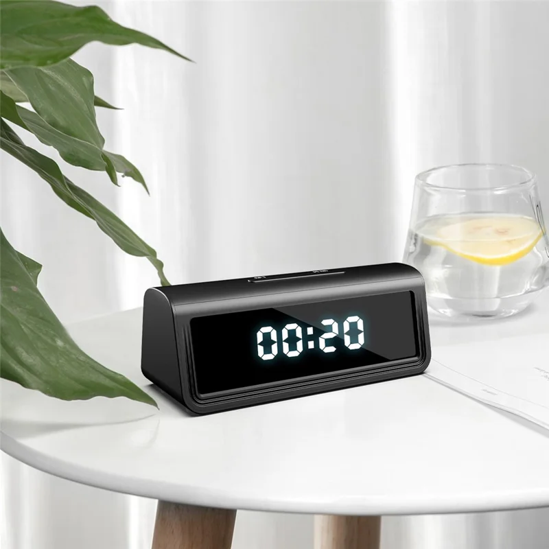 A21 WiFi Clock Camera Home Security Hidden Spy Mini Camera Motion Detection Night Vision for Indoor Surveillance
