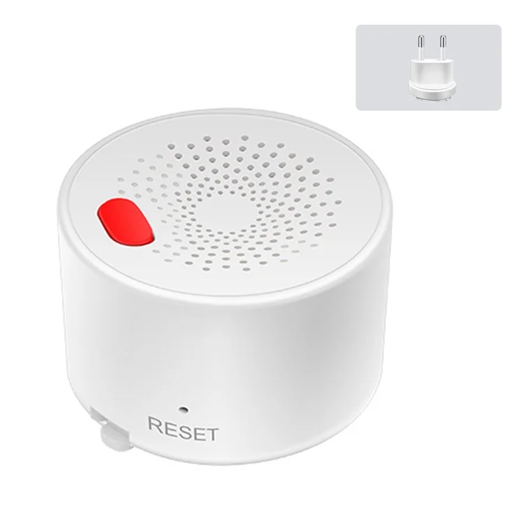 DY-RQ500A Tuya Smart Zigbee Gas Detector Alarm IEEE802.15.4 Combustible Gas Sensor - EU Plug