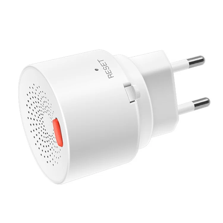 DY-RQ500A Tuya Smart Zigbee Gas Detector Alarm IEEE802.15.4 Combustible Gas Sensor - EU Plug