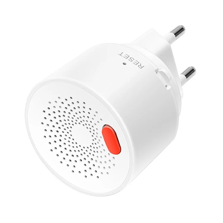 DY-RQ500A Tuya Smart Zigbee Gas Detector Alarm IEEE802.15.4 Combustible Gas Sensor - EU Plug