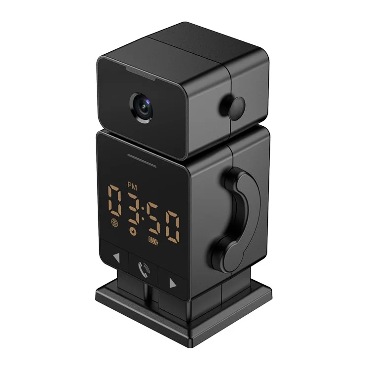 C11 Tuya WiFi Security Camera Alarm Clock Two Way Audio Night Vision HD Surveillance Camera - EU Plug