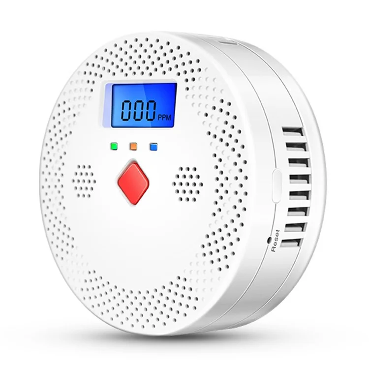 Detector de Monóxido de Carbono Inteligente WiFi CO400A Compatible con Alexa / Asistente de Google, Monitor en Tiempo Real (Sin Batería)