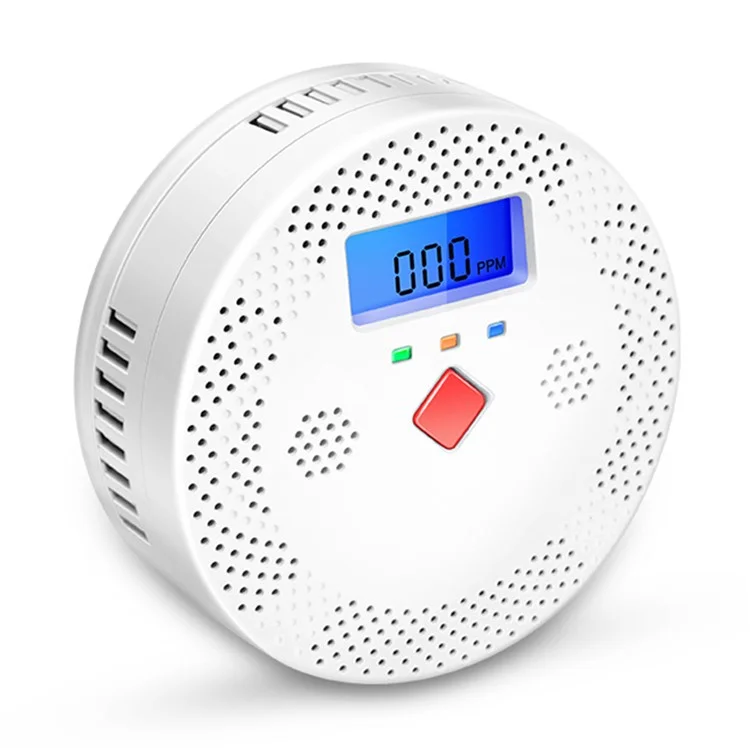 Detector de Monóxido de Carbono Inteligente WiFi CO400A Compatible con Alexa / Asistente de Google, Monitor en Tiempo Real (Sin Batería)