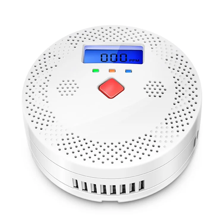 Detector de Monóxido de Carbono Inteligente WiFi CO400A Compatible con Alexa / Asistente de Google, Monitor en Tiempo Real (Sin Batería)
