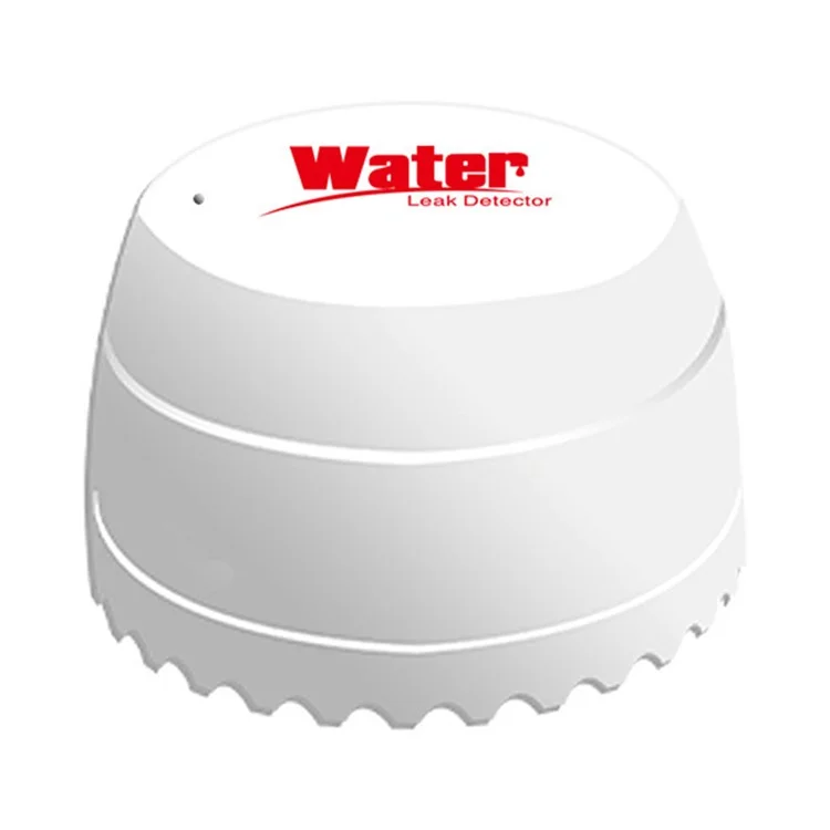 Detector de Fugas de Agua WiFi SQ400B Inteligente con Sensor de Desbordamiento y Sirena, Monitor en Tiempo Real Compatible con Alexa y Google Assistant