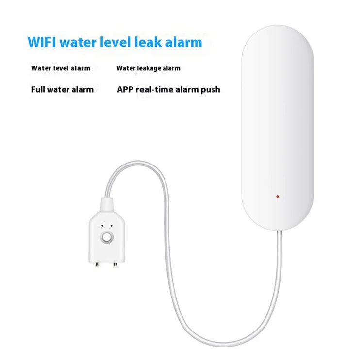 SQ400A WiFi Умный детектор утечки воды настенный датчик затопления с сигнализацией и мониторингом в реальном времени