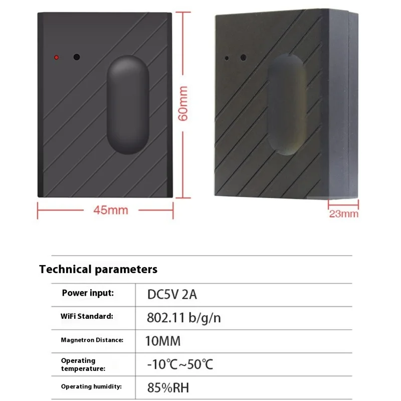 CK400A Tuya WiFi Abre Puertas de Garaje Inteligente con Control Remoto Compatible con Alexa / Control de Voz de Google