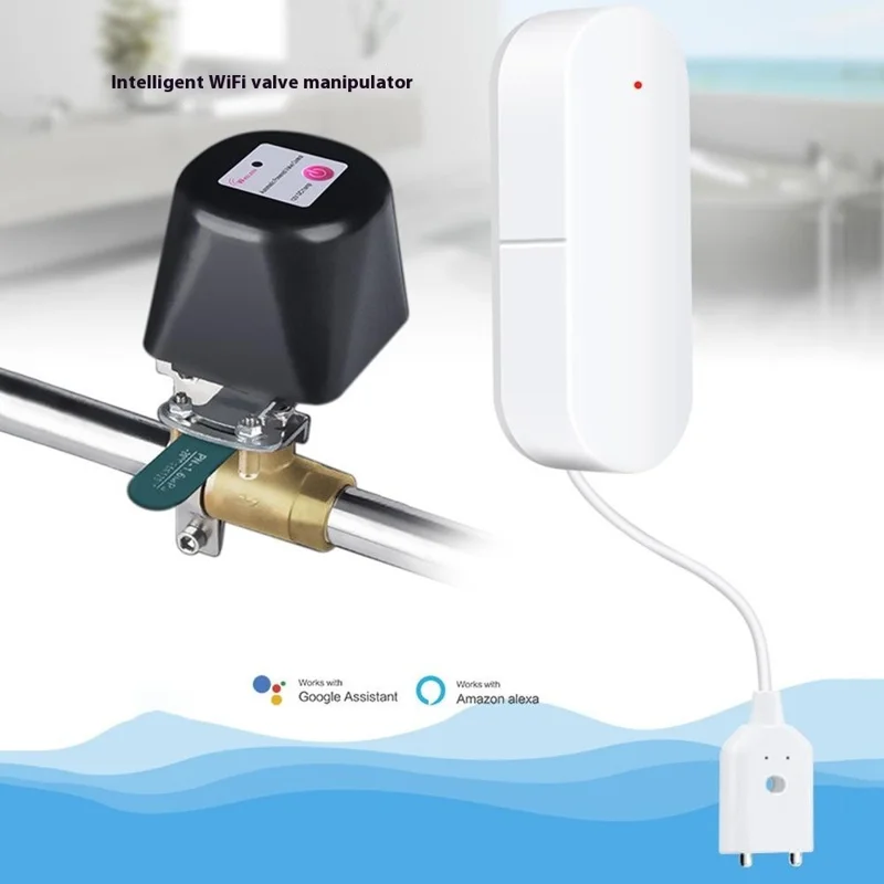 FM400A Smart WiFi Valve Actuator Remote Wireless Control Water / Gas Valve Voice Assistant Compatible
