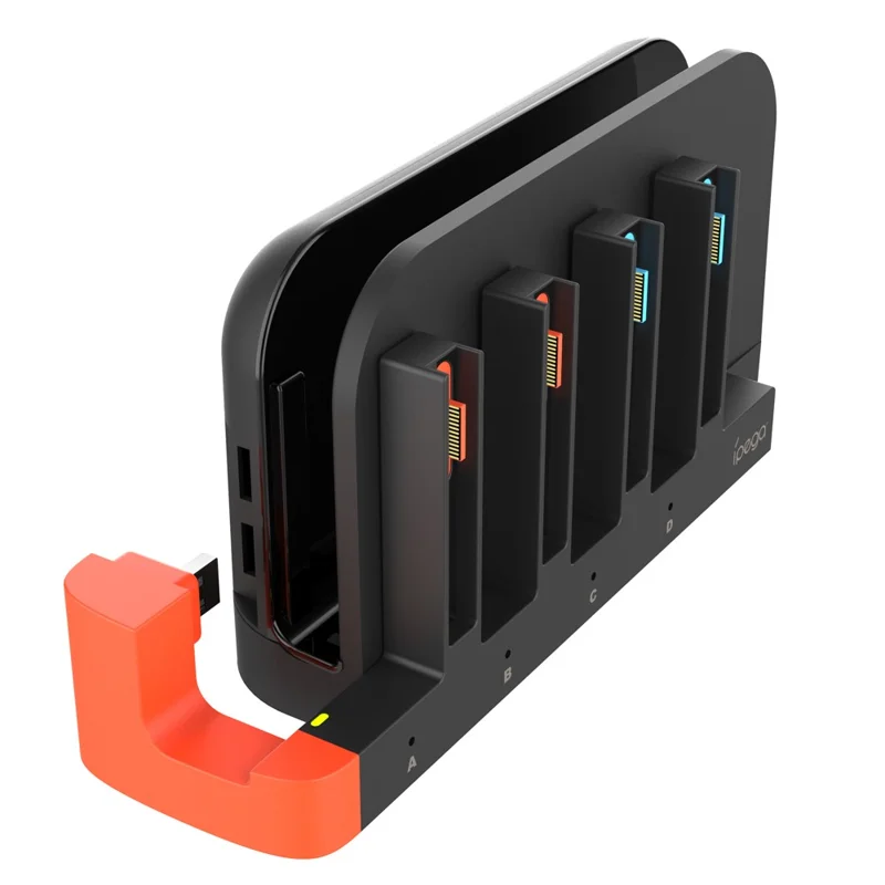 IPEGA PG-SW2185 Ladedock für Nintendo Switch mit 2-4 Joy-Con Controller Ladeständer