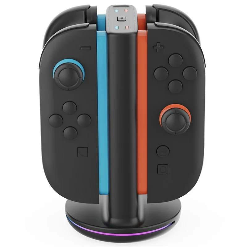 IPEGA PG-SW2051 Pour Nintendo Switch 2 Joy-Con Chargeur de Manette Station de Charge 4 en 1 avec Indicateur LED