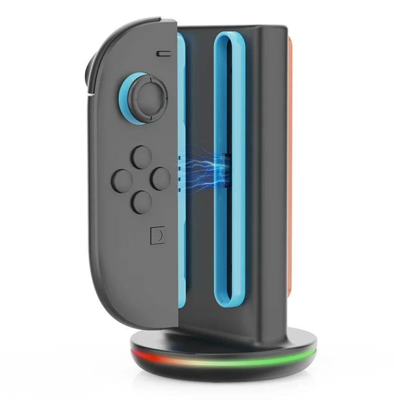 IPEGA PG-SW2051 Pour Nintendo Switch 2 Joy-Con Chargeur de Manette Station de Charge 4 en 1 avec Indicateur LED