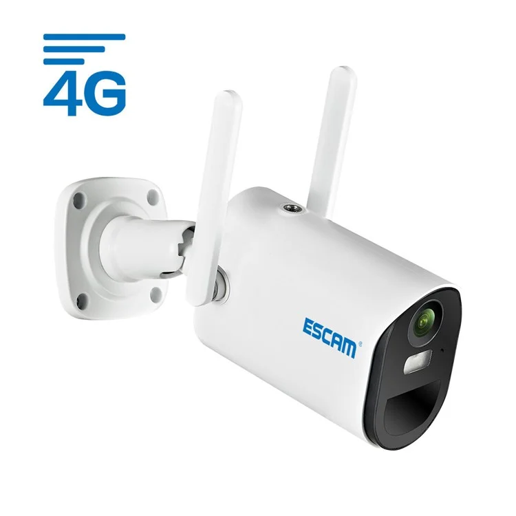 ESCAM QF490 1080P 4G Solar PIR Alarm Dome Night Vision CCTV IP Camera Pan/Tilt Monitor - EU Edition