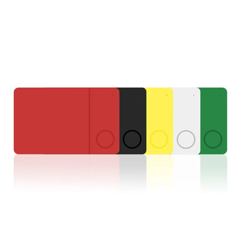 icard01 Global Positioning Tracker Ultra Thin Anti Lost Locator Compatible with Apple Find My - Black