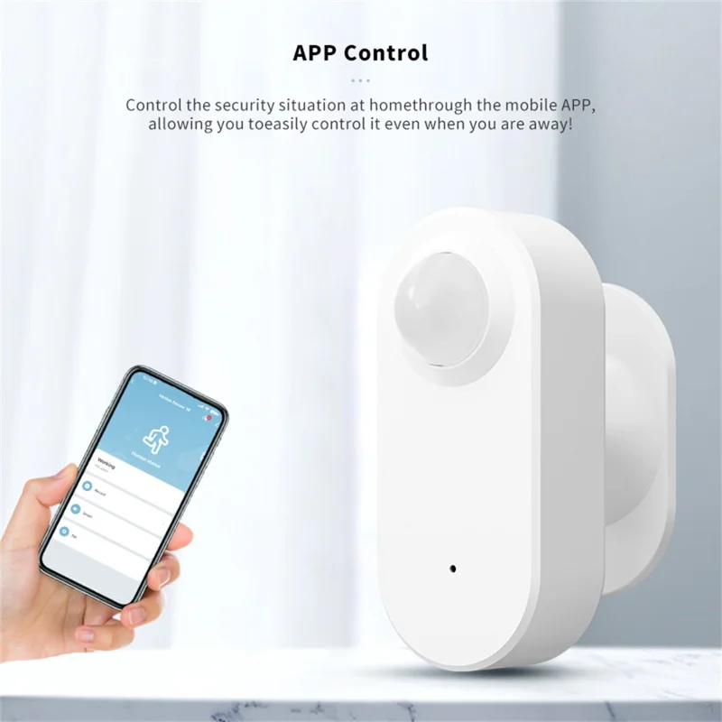 Sensor de Movimiento PIR Inteligente Tuya para Hogar, Detector de Presencia Corporal por WiFi