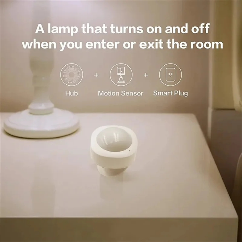 Датчик движения Zigbee MS02 Tuya с датчиком PIR для системы домашней автоматизации