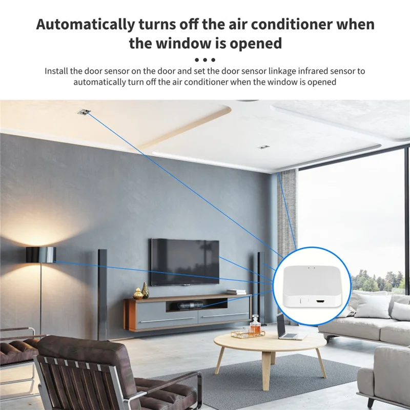 GW003 Tuya Bluetooth-Compatible Smart Home Gateway Wireless Remote Control Intelligent MESH Network Hub