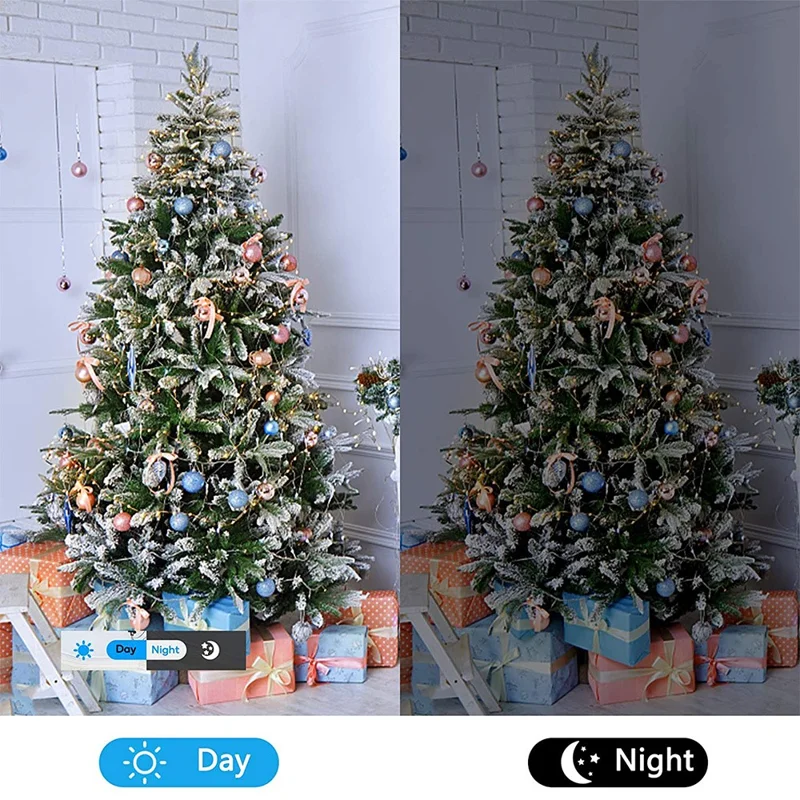 XF Mini Caméra de Sécurité sans Fil WiFi pour Maison Haute Définition Vision Nocturne Surveillance à Distance Compatible Android iOS