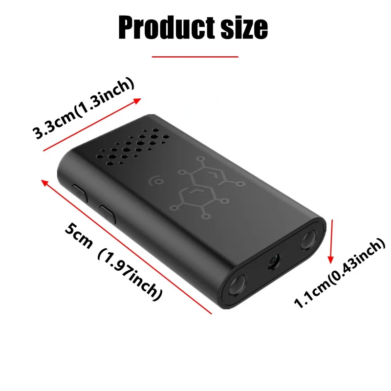 XF Mini Caméra de Sécurité sans Fil WiFi pour Maison Haute Définition Vision Nocturne Surveillance à Distance Compatible Android iOS