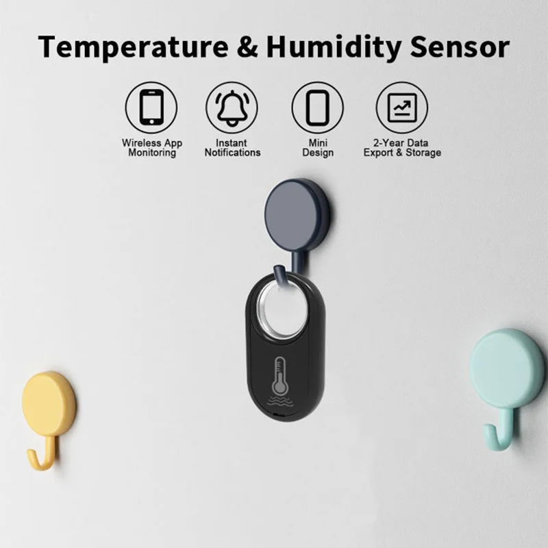 HS09 Wireless Bluetooth-Compatible Temperature Humidity Sensor Smart Digital Thermometer Hygrometer