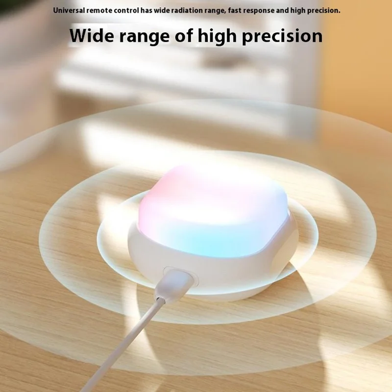 Controle Remoto Universal Inteligente IR10 Wi-Fi com Aprendizado Automático e Luz Ambiente para Eletrodomésticos