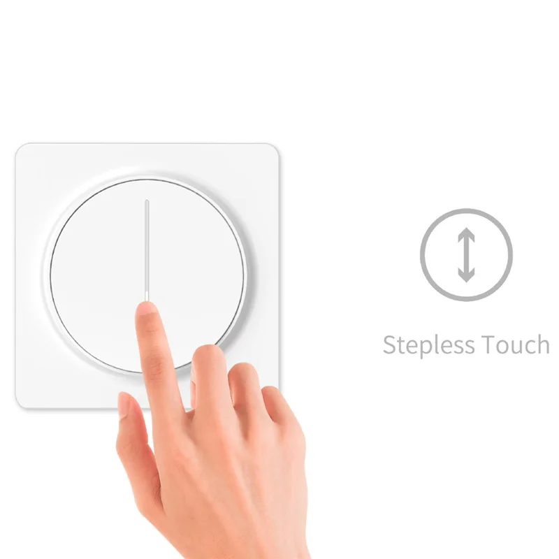 SD02 Interruptor de Parede Inteligente Tuya WiFi com Controle de Toque, Dimmer Sem Etapas para Iluminação, Painel Inteligente, Padrão Europeu
