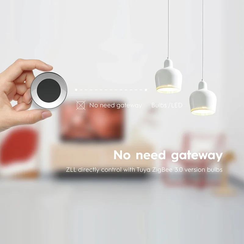 SC05 Zigbee Smart Home Switch Rotary Knob Wireless Remote Control Dimmer