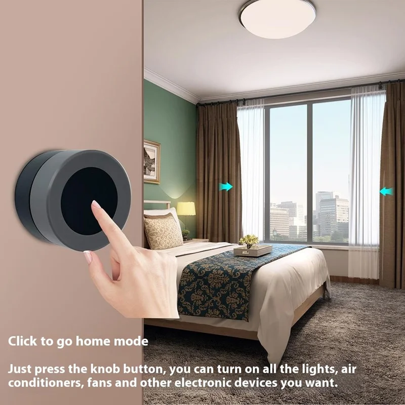 SC05 Zigbee Smart Home Switch Rotary Knob Wireless Remote Control Dimmer