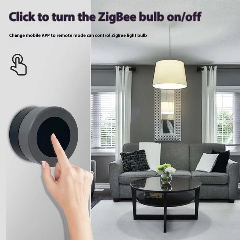 SC05 Zigbee Smart Home Switch Rotary Knob Wireless Remote Control Dimmer