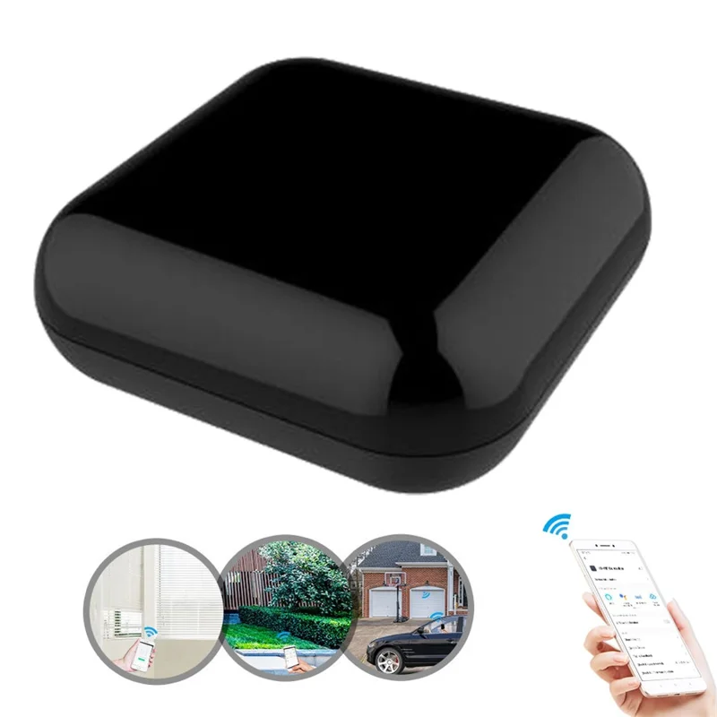 IR11 WiFi Smart Universal Remote Control IR RF Learning Voice Control Smart Home RF433 Infrared Radio Frequency Controller