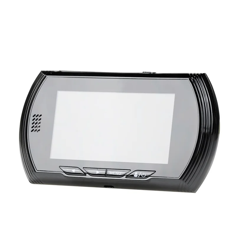 Visor electrónico de 4,5 pulgadas para mirilla con detección de movimiento, grabación de fotos y vídeo, timbre de vídeo 45AHD-M