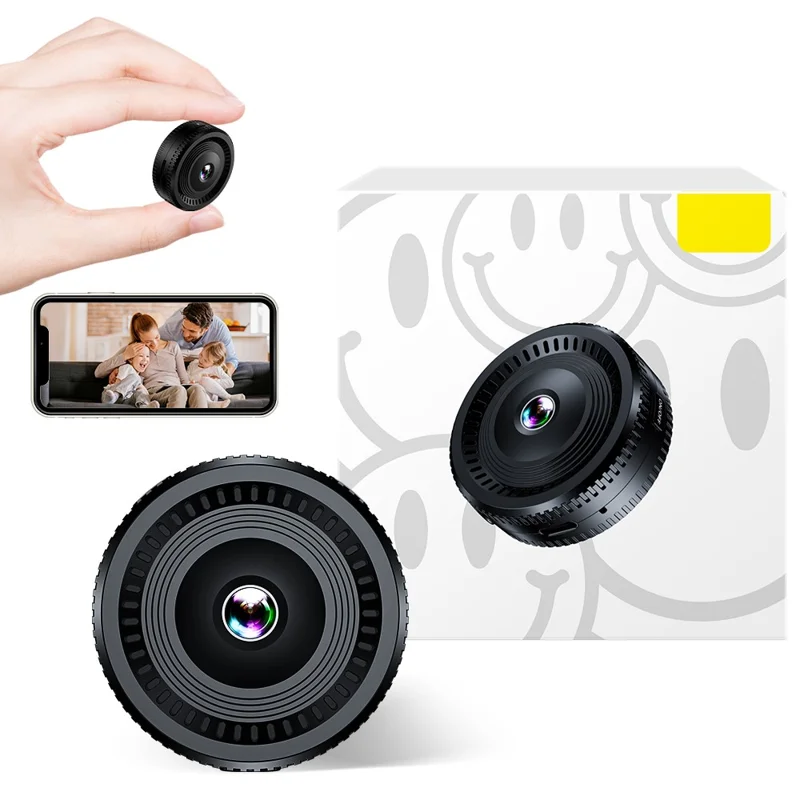 Telecamera di sicurezza domestica C8 wireless WiFi Telecamera di sorveglianza mini con microfono / Rilevamento del movimento