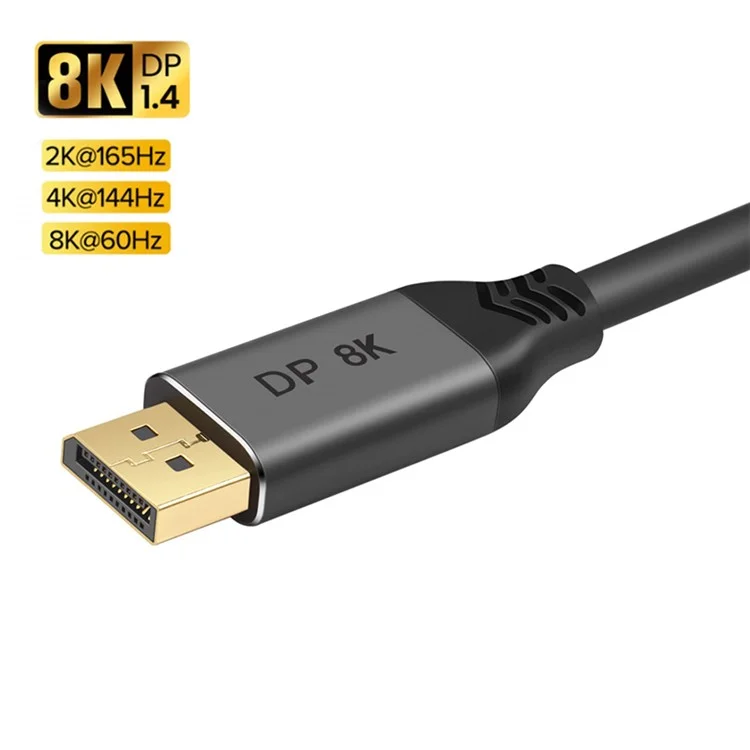 Cable de 3m DP DP a DisplayPort 1.4 Cable de 8K 60hz Cable Del Convertidor de Adaptador Para Video PC Laptop TV