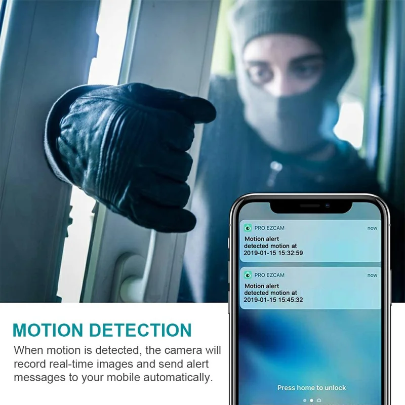 Multifunctional Automatic Toothpaste Dispenser WiFi Camera Motion Detection Hidden Spy Cam for Home