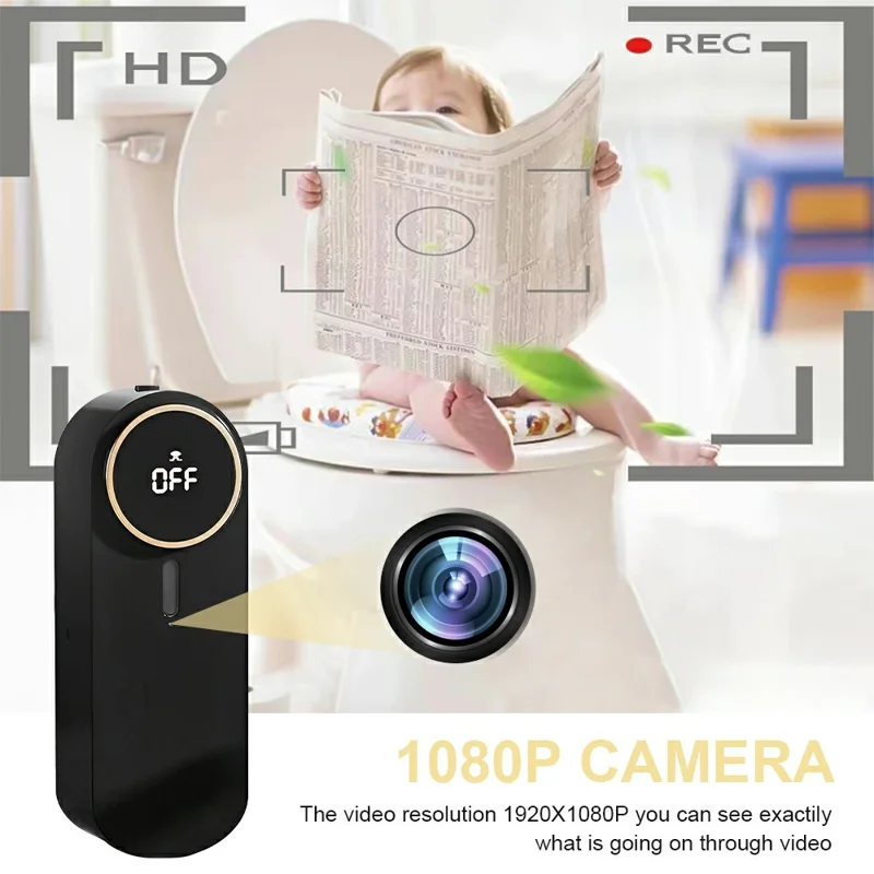Diffusore di Profumi con Telecamera WiFi HD 1080P per Rilevamento Movimento, Sorveglianza Domestica/Ufficio
