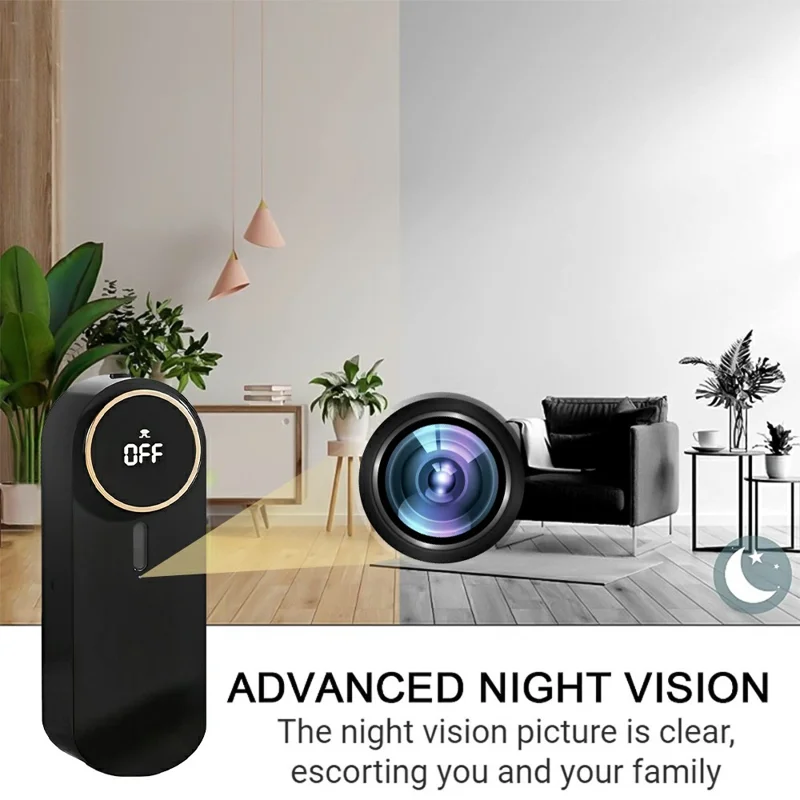 Diffusore di Profumi con Telecamera WiFi HD 1080P per Rilevamento Movimento, Sorveglianza Domestica/Ufficio