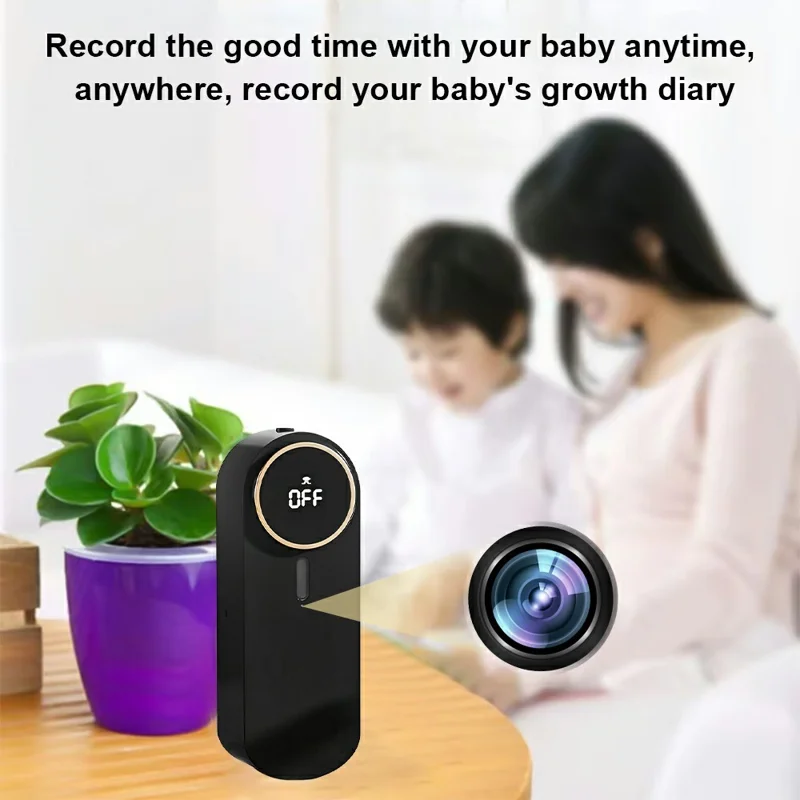 Diffusore di Profumi con Telecamera WiFi HD 1080P per Rilevamento Movimento, Sorveglianza Domestica/Ufficio