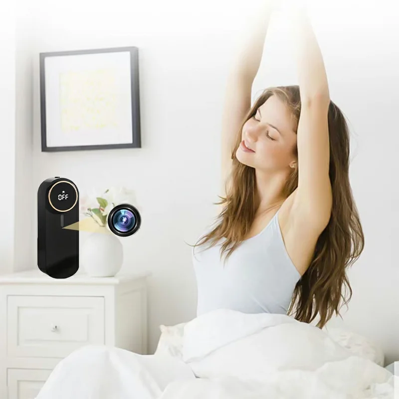 Diffusore di Profumi con Telecamera WiFi HD 1080P per Rilevamento Movimento, Sorveglianza Domestica/Ufficio