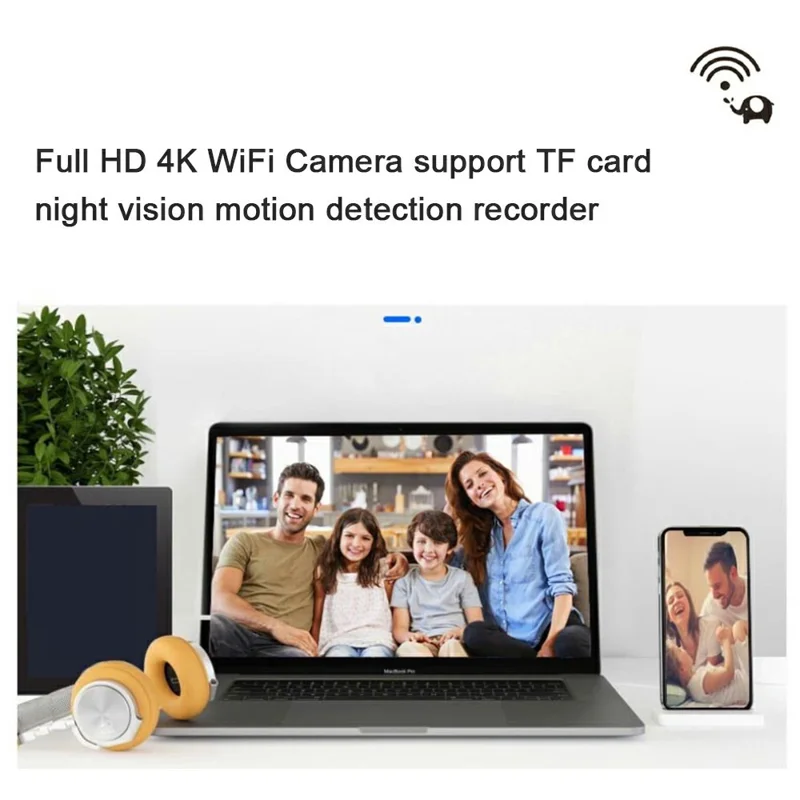 Rasoio Multifunzionale con Telecamera Spia per Sorveglianza Domestica Telecamera HD 1080P WiFi