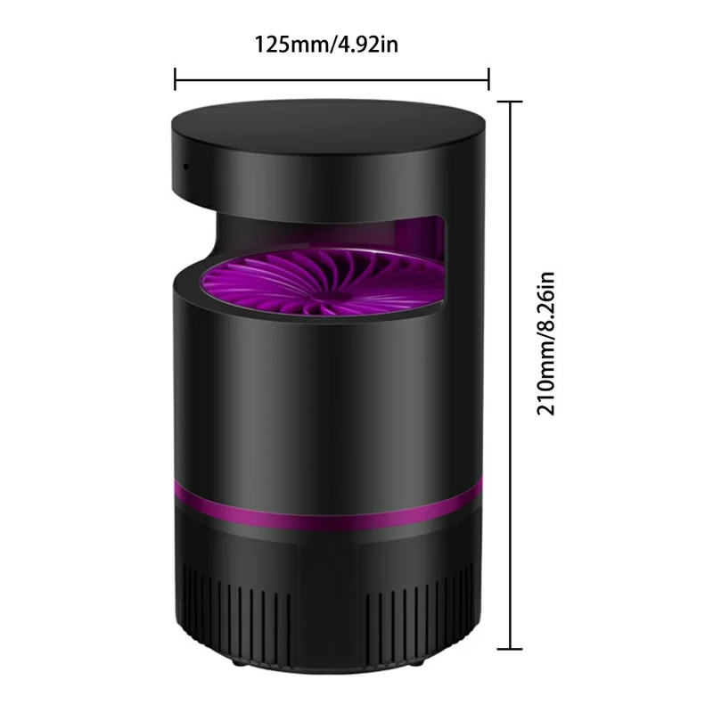Lampada antizanzare multifunzionale con Telecamera WiFi e Rilevamento di Movimento HD 1080P per la Sicurezza Domestica