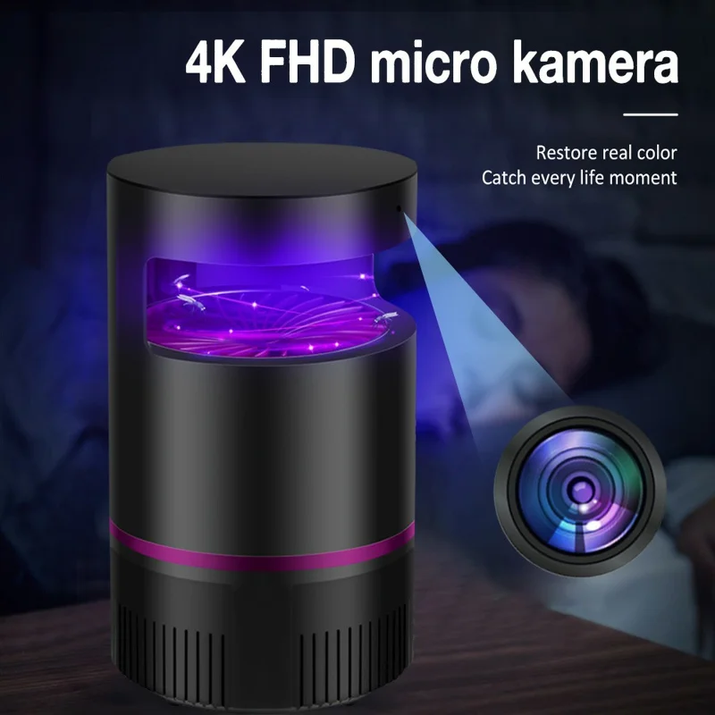 Lampada antizanzare multifunzionale con Telecamera WiFi e Rilevamento di Movimento HD 1080P per la Sicurezza Domestica