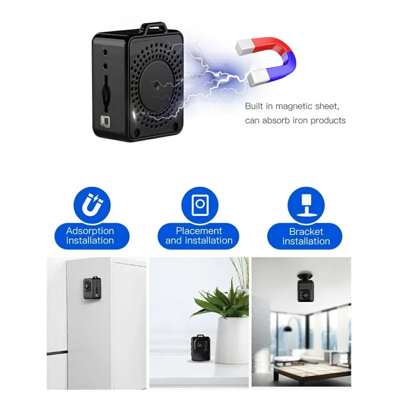 High Definition Night Vision Rechargeable Smart Camera Motion Detection 1080P Sports Action Camera