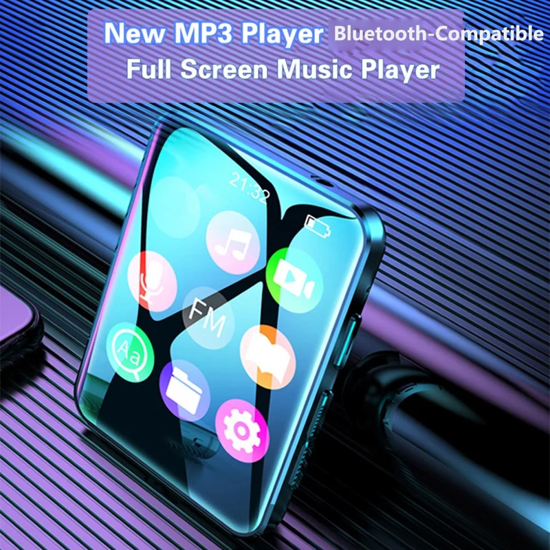 MROBO A7 Mini MP3 Player 4GB Memory 2.0 Inch TFT Screen Portable Music Player