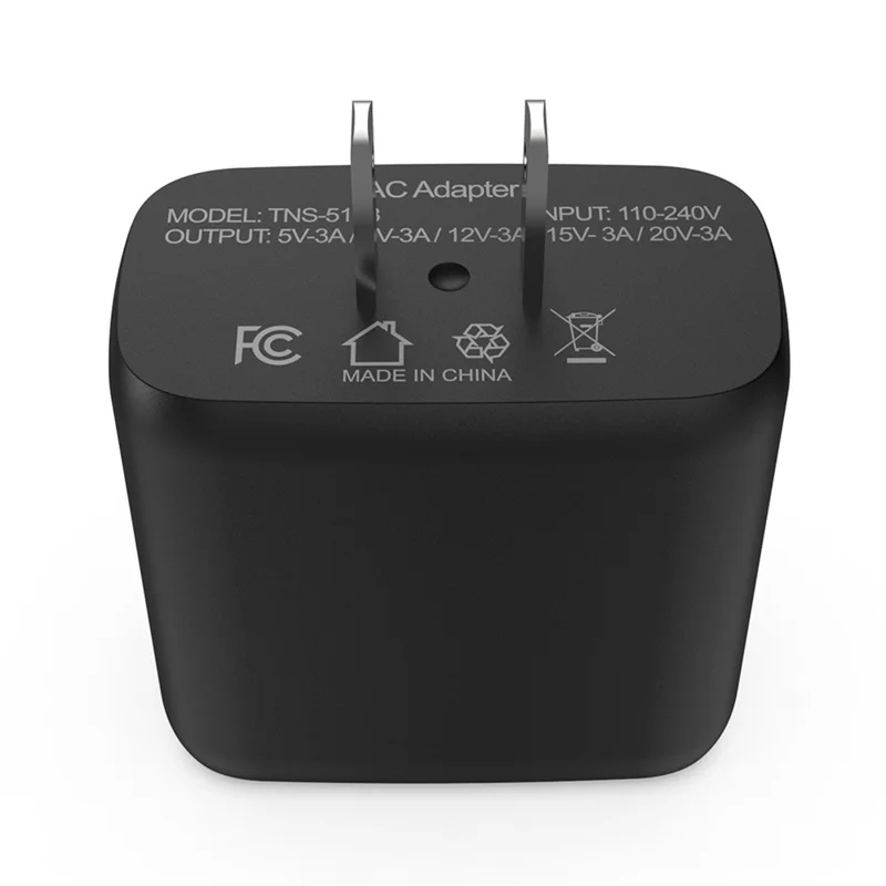 DOBE TNS-5168 US Plug 60W Fast Charger for Nintendo Switch 2  /  Switch OLED  /  Switch Console Type C Power Adapter with Cable