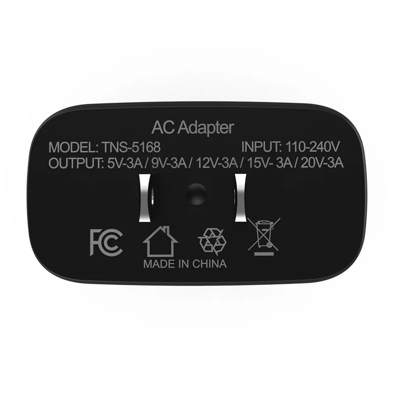 DOBE TNS-5168 US Plug 60W Fast Charger for Nintendo Switch 2  /  Switch OLED  /  Switch Console Type C Power Adapter with Cable