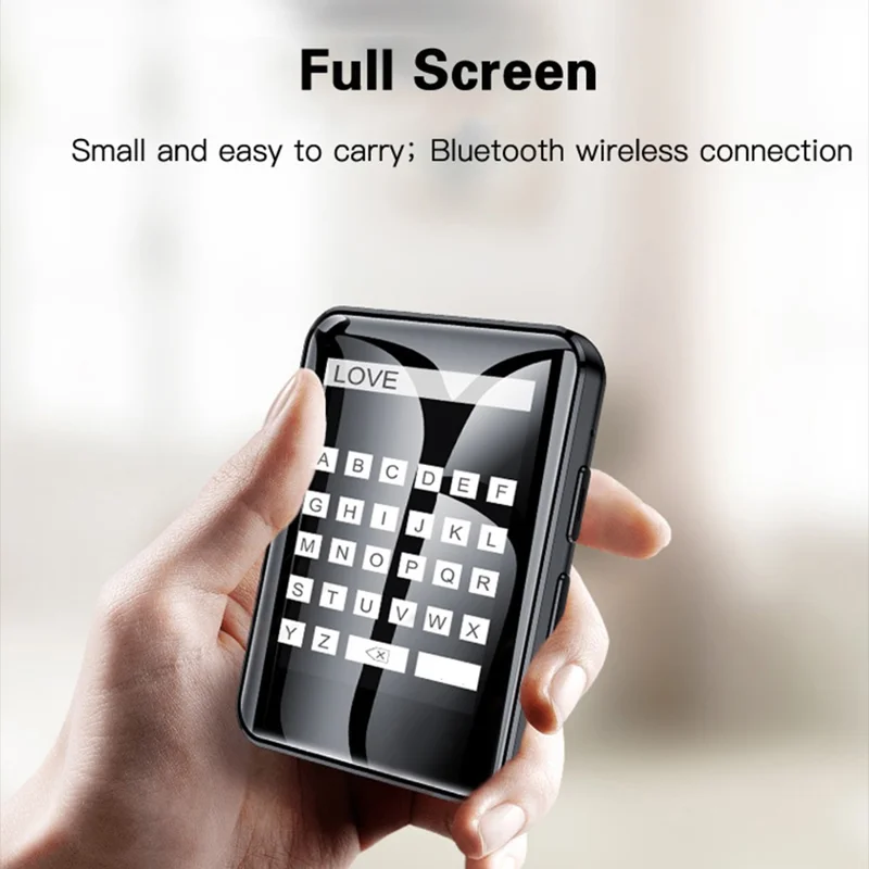 MROBO A7 32GB Memory MP3 MP4 Player 2.0 Inch Screen Portable Bluetooth-Compatible Mini Music Player