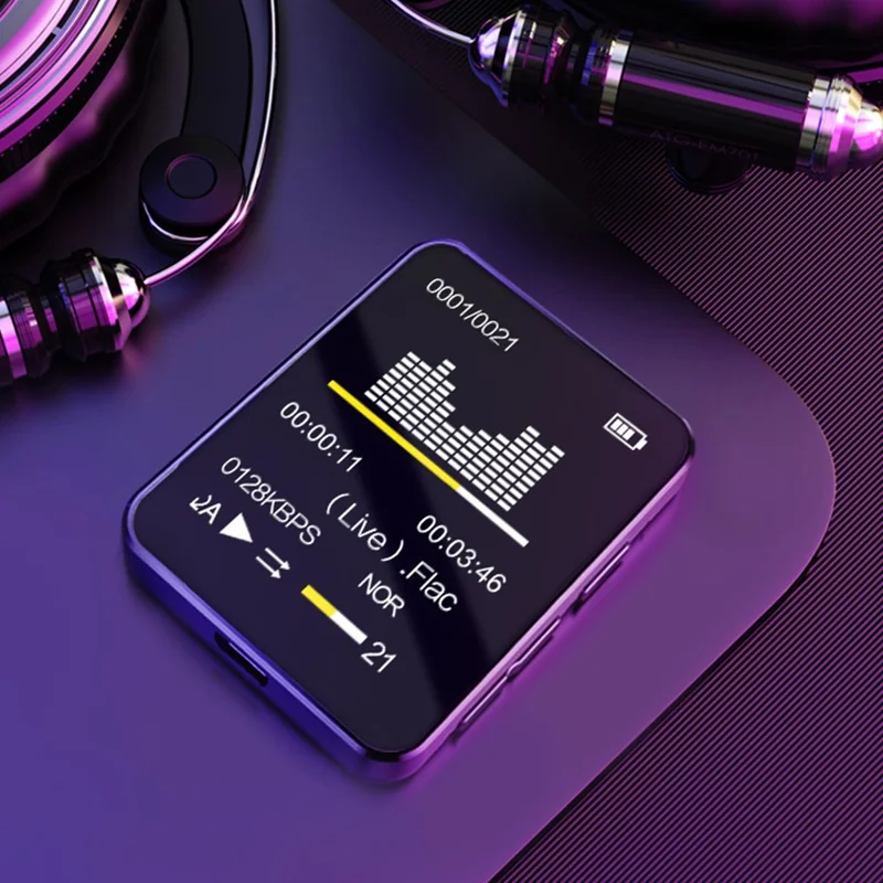 MROBO A7 32GB Memory MP3 MP4 Player 2.0 Inch Screen Portable Bluetooth-Compatible Mini Music Player
