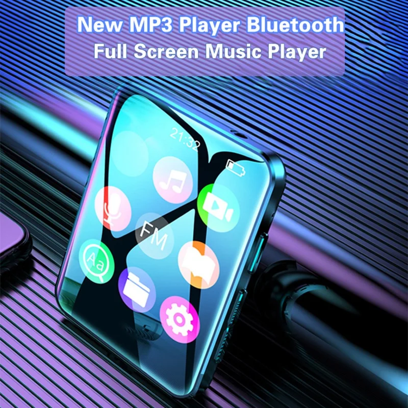 MROBO A7 MP4 Player 2.0 Inch TFT Color Screen Portable Music Player, 32GB Memory
