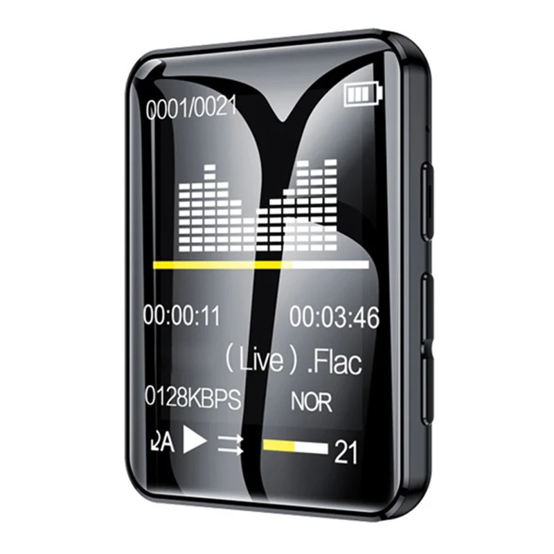 MROBO A7 16GB Memory MP3 MP4 Player 2.0 Inch Screen Portable Bluetooth-Compatible Mini Music Player